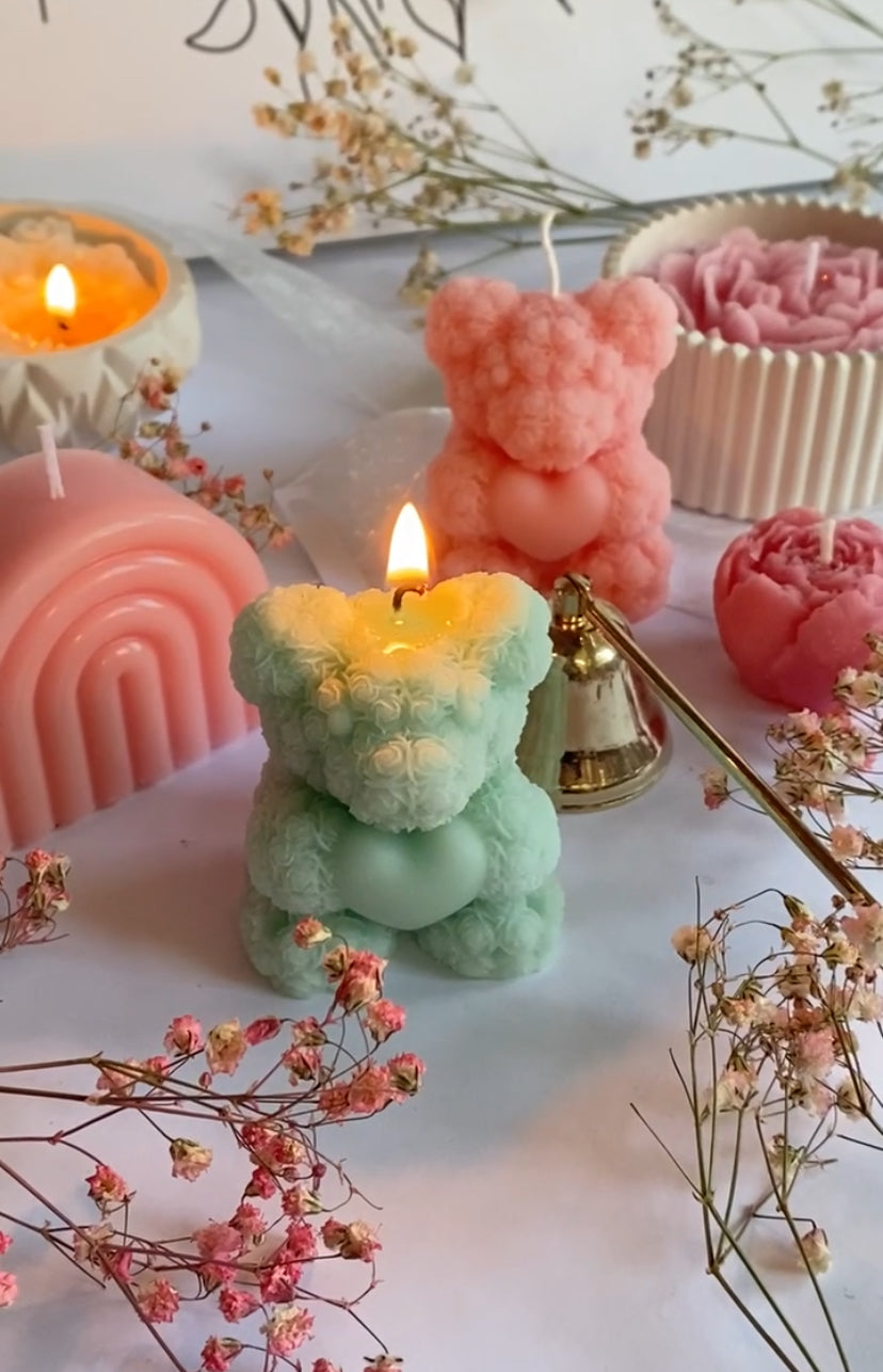 Mini Teddy Candle