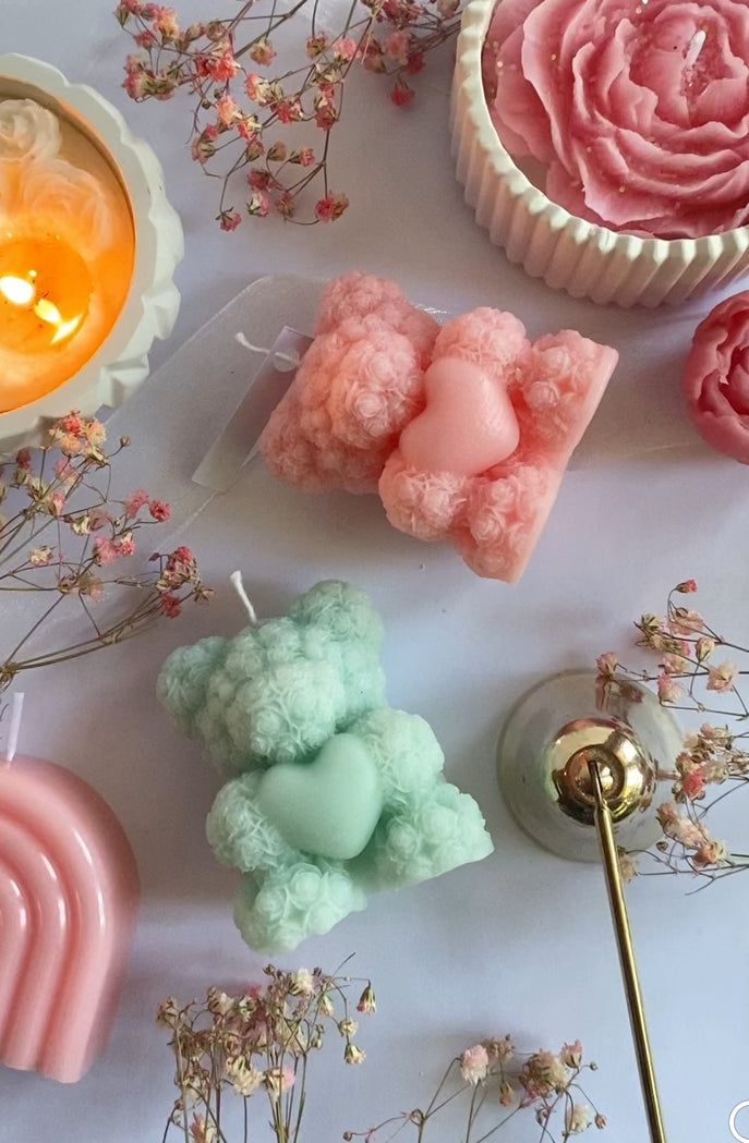 Mini Teddy Candle