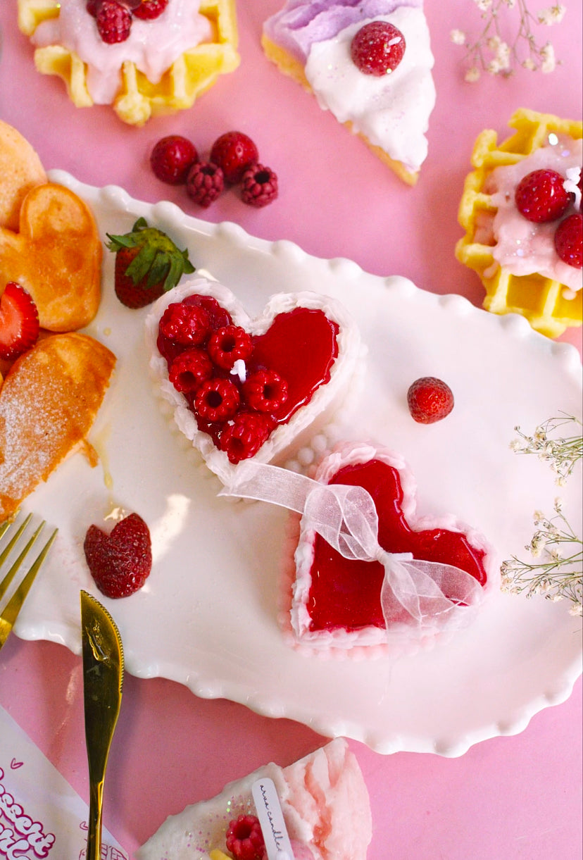 Very Berry Waffle & Love Glazed Cake Duo