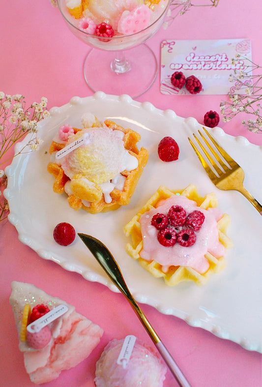 Melt my Waffle Candle