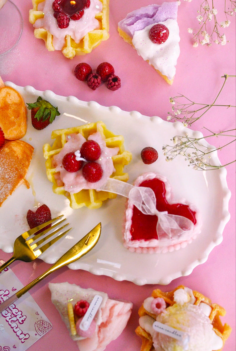 Very Berry Waffle & Love Glazed Cake Duo