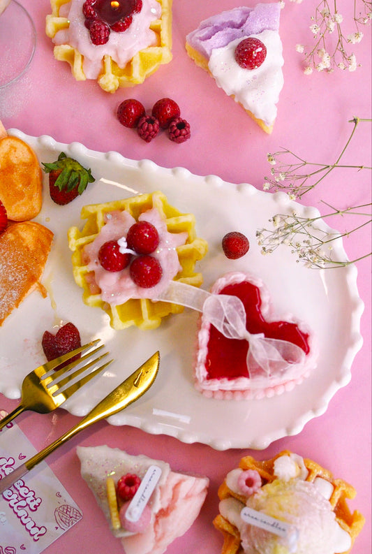 Very Berry Waffle & Love Glazed Cake Duo