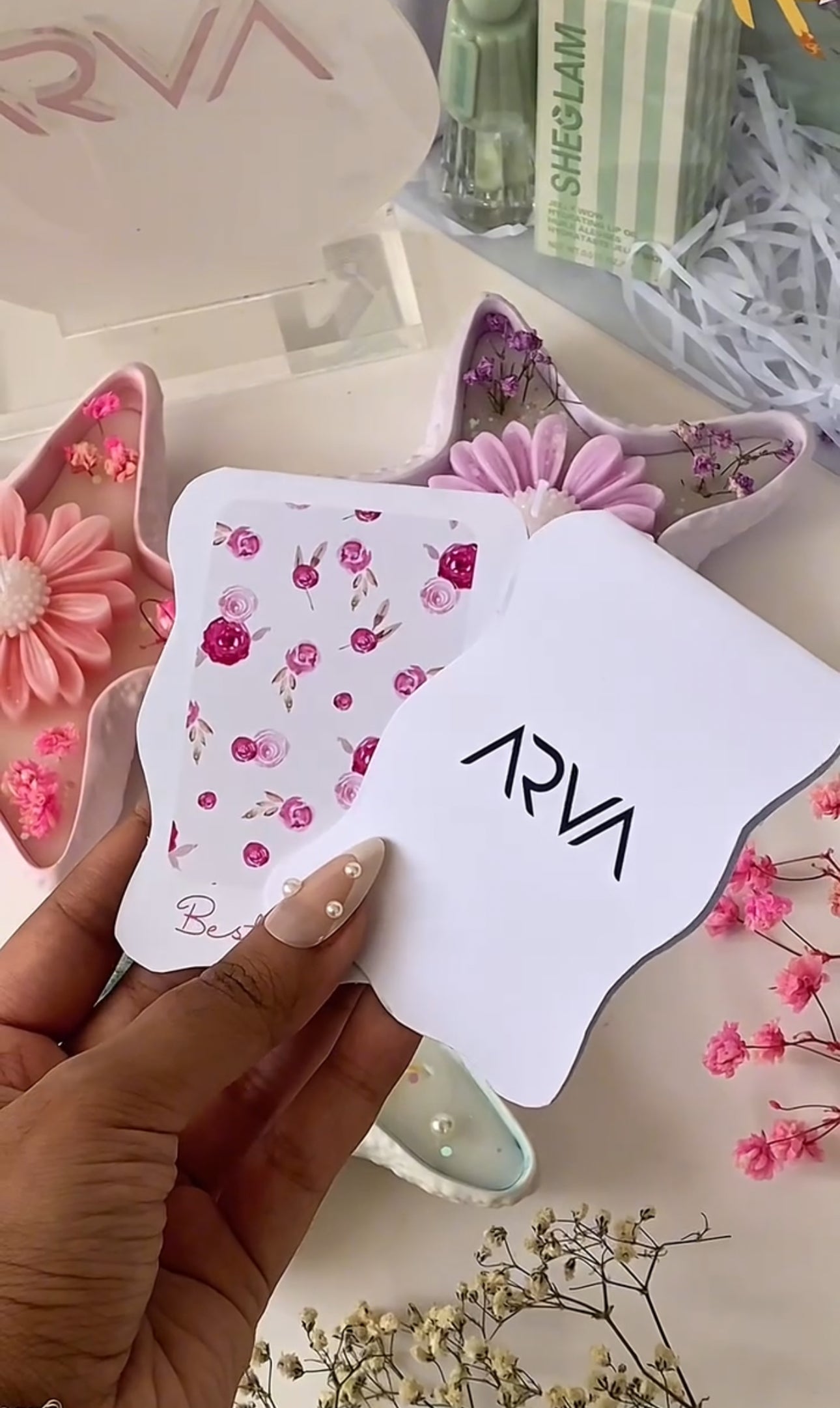 Floral Greeting Card