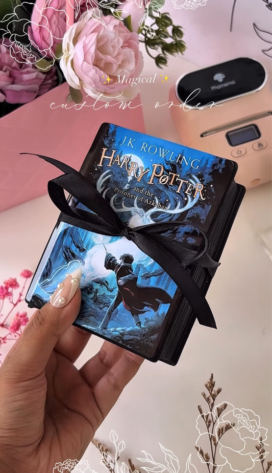 Book Pot Candle (Custom designed)