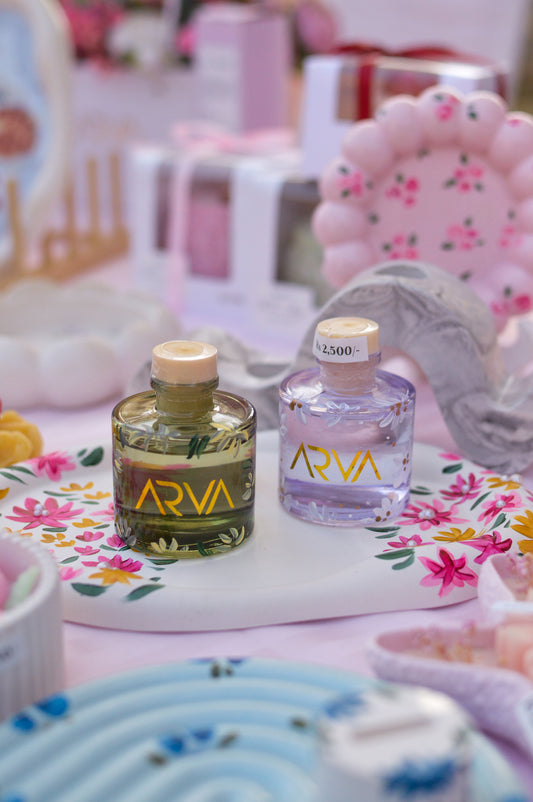 3. Hand-Painted Artisan Reed Diffusers