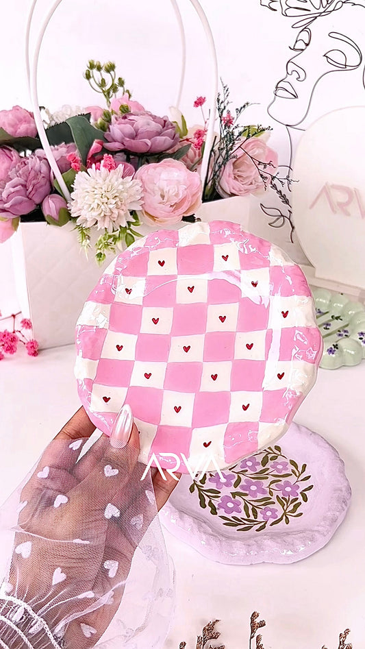 2. Glossy Stone Tray