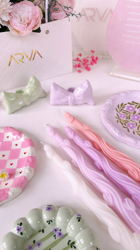 3d Tulip Taper Candles