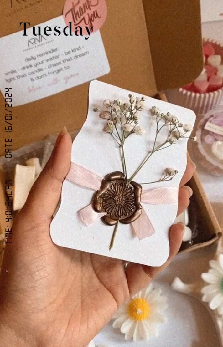 Wax Sealed Greeting Card