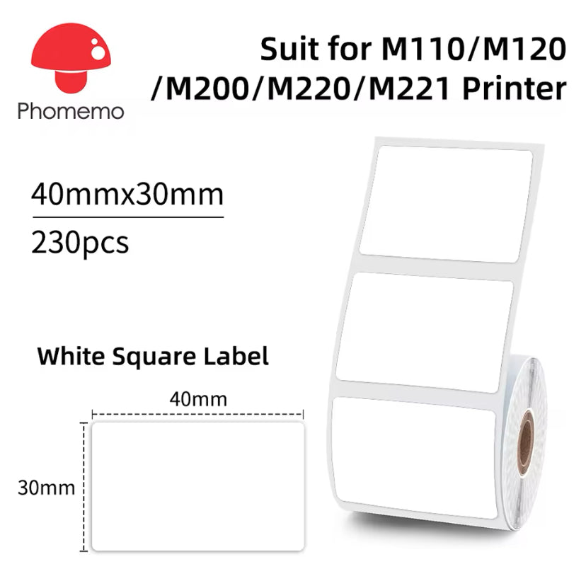 Phomeno M110 | Thermal Mini Printer | Inkless Printer