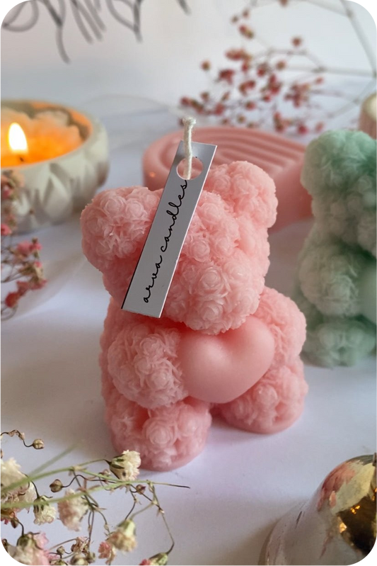 Mini Teddy Candle